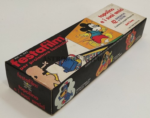 HARBERT PROJECTOR WALT DISNEY FESTACOLOR DIAPOSITIVE TOPOLINO NEW IN BOX - Picture 3 of 3