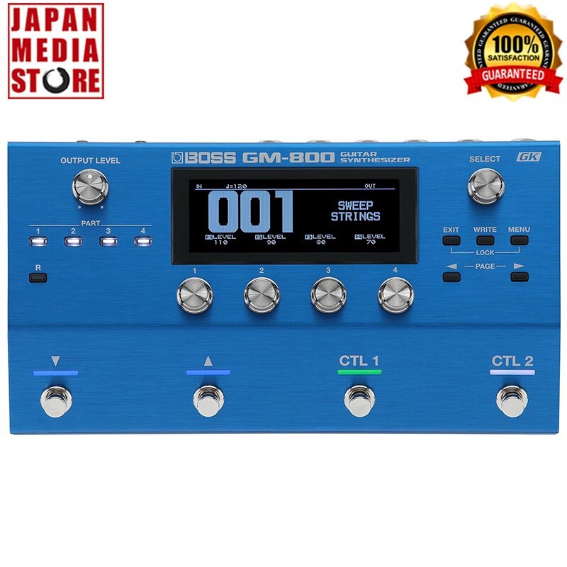 BOSS GM-800 Guitar Synthesizer 本体 BOSS GM-800 Guitar Synthesizer Brand New 100% Genuine | eBay