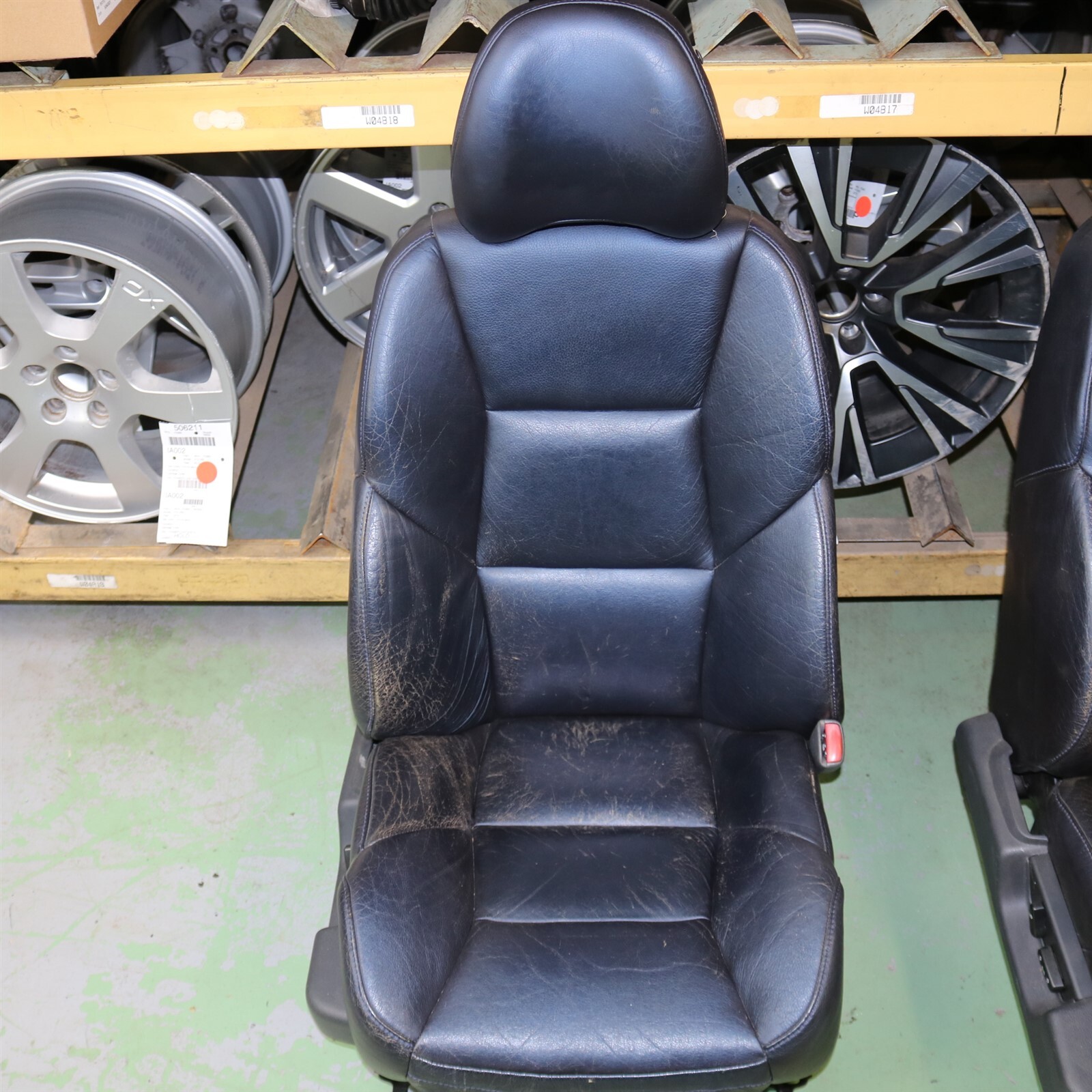 Volvo OEM NordKap Blue Right Leather Front Seat w/Switches for S60R