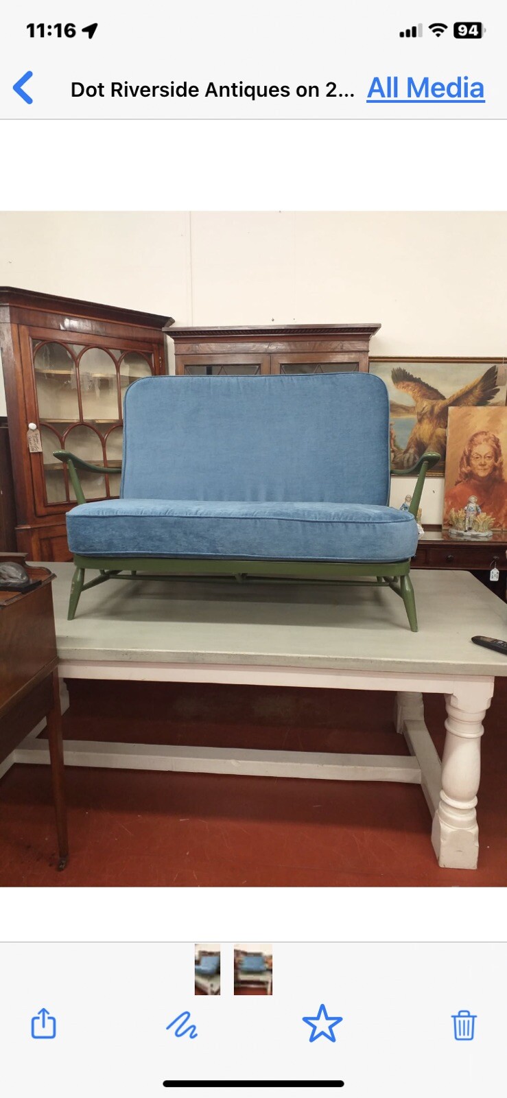 Ercol Sofa eBay