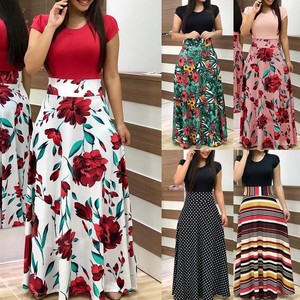 short sleeve bodycon maxi dress