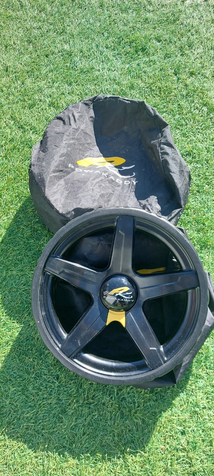 Genuine Powakaddy Wheels (Pair, Unused) With Covers eBay