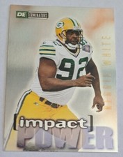 1995 Skybox Impact Impact Power Reggie White Insert Card No. IP2 HOF