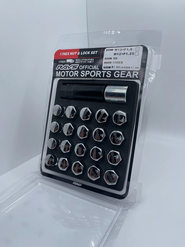 Juego de 20 terminales Rays 17HEX Lug & Lock 12x1.5 Honda Acura S2000 Nsx Rsx Lexus Foto 3 de 4