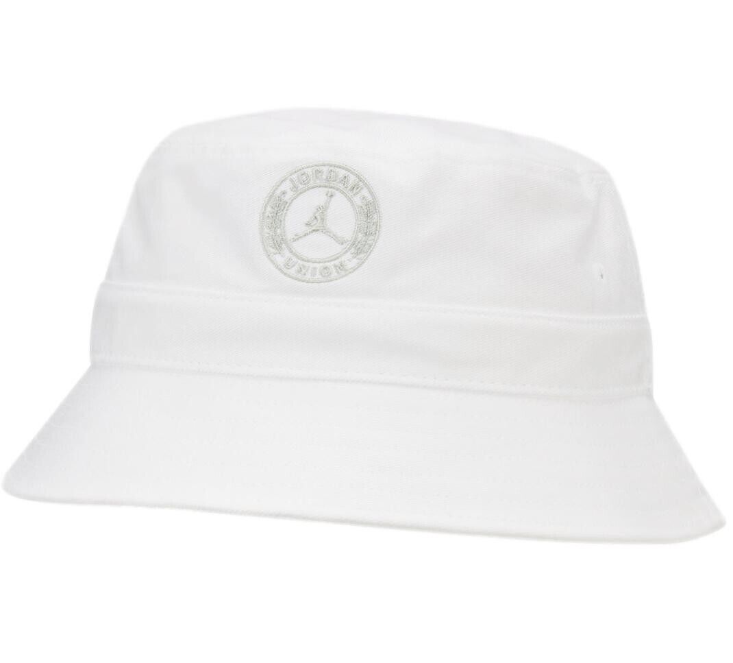 Size S/M - Air Jordan x Union Adult Unisex Bucket Hat (White Size S/M - Air Jordan x Union Adult Unisex Bucket Hat (White