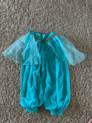 Disney Store Aladdin Princess Deluxe Jasmine Harem Pants 7/8 EUC
