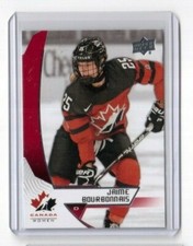 2019-20 Upper Deck Team Canada Women Base Card # 58 Jaime Bourbonnais