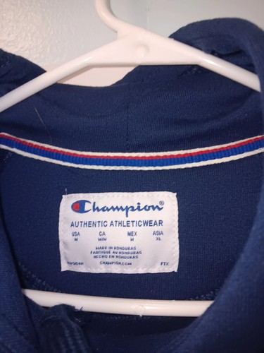 champion sweatshirt Hoodie Size Med. Used But In Good Condition - Picture 3 of 4
