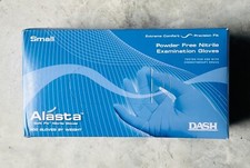ONE BOX/200 Gloves - Alasta Soft Fit Nitrile Powder Free Gloves SIZE Small