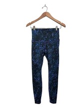 Lululemon Wunder Under Pant Full-On Luon Roll Down Floral Sport Backdrop Iris 2