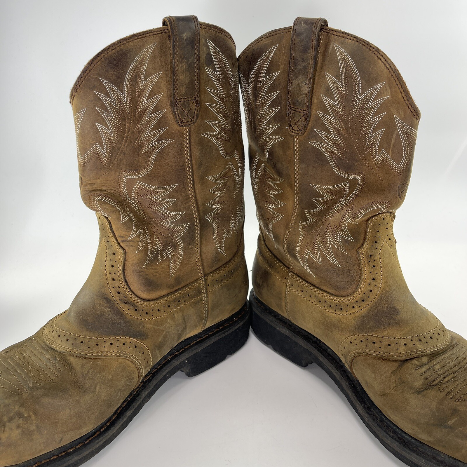 Ariat 10010134 Sierra Aged Bark Leather Steel Toe Saf… Gem