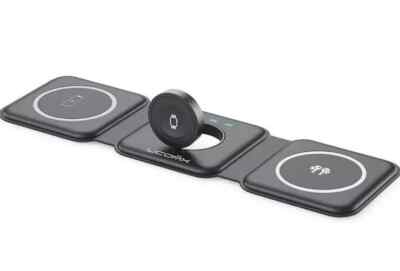 3 in 1 Portable Magnetic Wireless Charger for iPhone/ iWatch /Airpods 2,3,Pro
