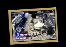 Joe Schmidt & Gino Marchetti 1991 Enor Hall of Fame authentic autographed card
