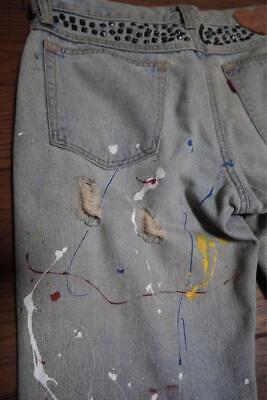 Number Nine 2006Ss Paint Studs Denim Archive size M Vintage Number Nine 2006Ss Paint Studs Denim Archive size M Vintage