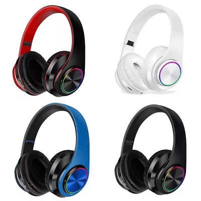 Drahtlose Bluetooth Kopfhörer Over-Ear Geräuschunterdrückung alle Geräte UK Fitnessstudio