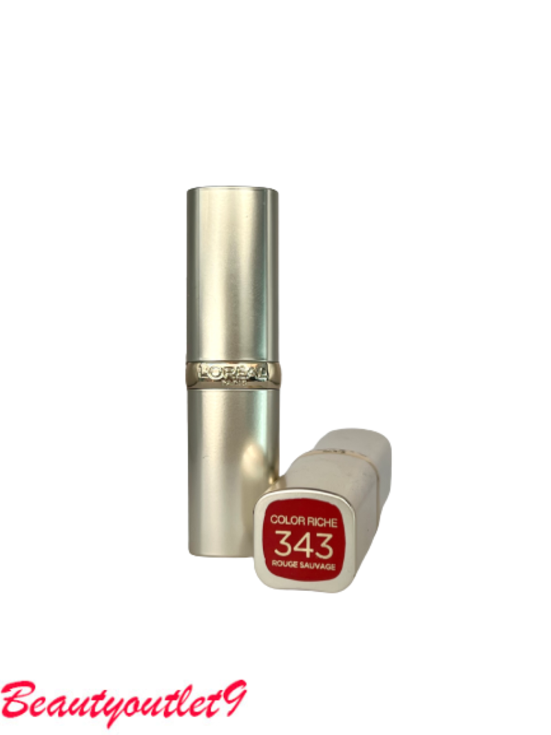 L'Oreal Paris color riche  lipstick - 343 Rouge Sauvage
