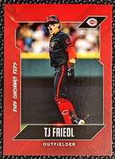 TJ FRIEDL rare Kahns card 5/24/25 CINCINNATI REDS SGA!! 2025