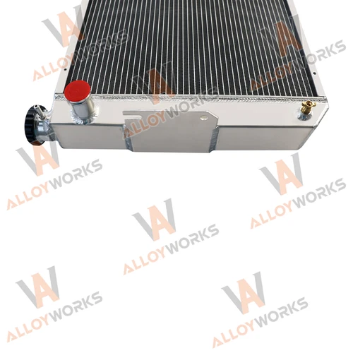 1337002 4 Row Radiator For Hyster Yale Forklift H45-65XM 2037521 Heavy Equipment - Picture 4 of 11