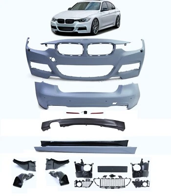 Pare-chocs avant arrière bas de caisse pack M pour BMW série 3 F30 2011 à 2018 - Photo 1/4