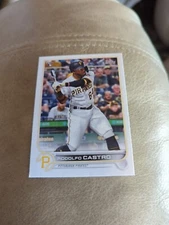 2022 Topps Baseball Rodolfo Castro RC #85 Pittsburgh Pirates Rookie