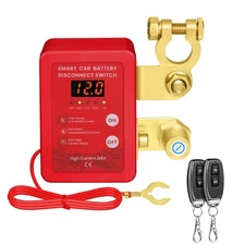 12V 240A Battery Kill Switch Remote Battery Disconnect Switch for Auto RV ATV