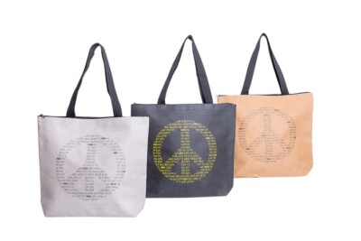 Encode, Peace bag, Umhängetasche, Lederoptik