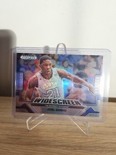 2022 Panini Prizm Draft Basketball Joel Embiid Widescreen Silver Prizm No. WS-JE