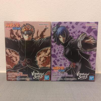 Naruto Shippuden Vibration Stars Pain & Konan Figure Set New Naruto Shippuden Vibration Stars Pain & Konan Figure Set New