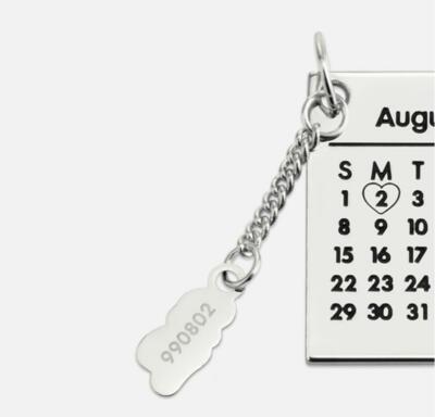 MARK NCT 127 SMTOWN OFFICIAL 2021 ARTIST BIRTHDAY KEYRING KEY RING