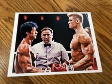 ROCKY IV 4 Art Print Photo Rare 8