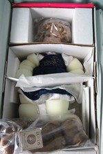 Marie Osmond Doll 18 ins Goldilocks & Boyds plush Brown Bear COA # 073  MIB