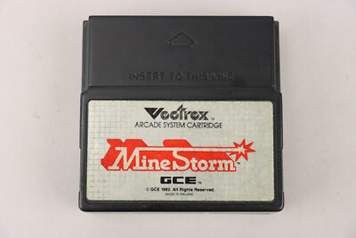 Ex. Rare R10 Genuine 1983 GCE Vectrex Mine Storm 2 MineStorm II