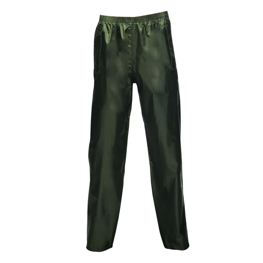 Regatta Mens Waterproof Over Trouser Stormbreak Hiking Lightweight Dark Olive