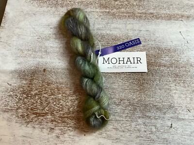 Malabrigo MOHAIR - 220 Oasis - mohair/silk yarn 229 yards/25 grams