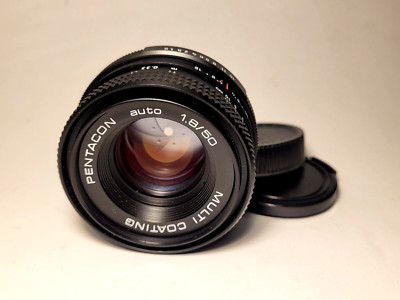 SERVICED M42 Pentacon auto 1,8/50 MC MINT CONDITION LENS  Meyer Optik Oreston