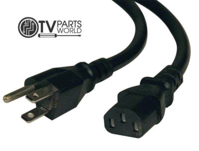 LG 42PA4500 TV AC Power Cord Cable Wire POWERCORD - SCC