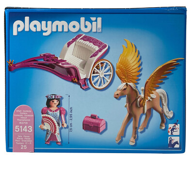 PLAYMOBIL® Princess 5143 Pegasus Kutsche Prinzessinnen Schloss
