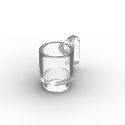 Lego Minifig 5x Tasse Becher cup 3899 transparent klar trans-clear