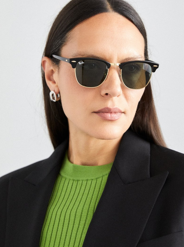 Brand New 2025 Ray Ban Sunglasses Rb 3016 W0365 CLUBMASTER