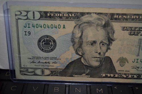 #40404040 Awesome Fancy Serial Number True Binary Super Repeater $20.00 Dollar - Picture 5 of 6