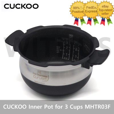 CUCKOO Inner Pot for CRP-MHTR0310FW  CRP-MHTR0310FG Rice Cooker for 3Cups