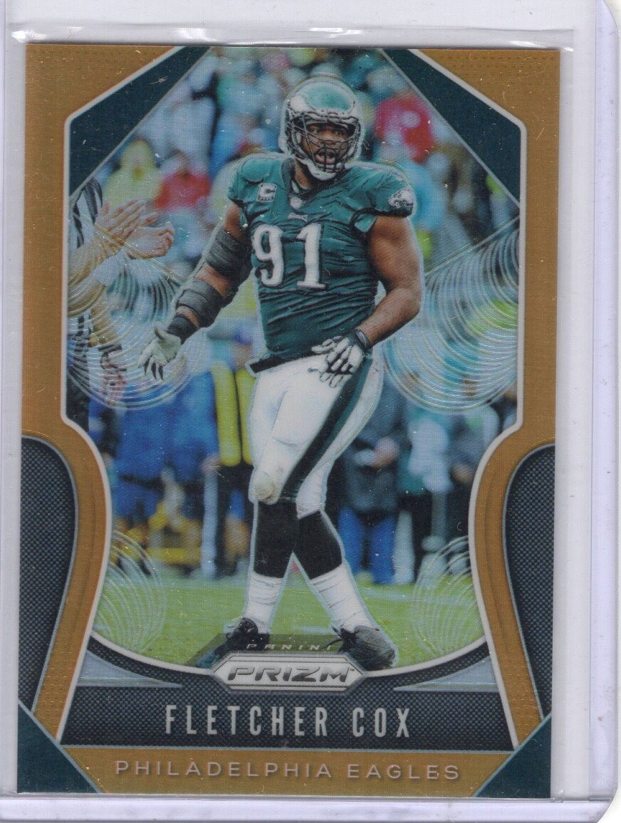 2019 Panini Prizm Orange Prizm 58 Fletcher Cox /249 for sale online