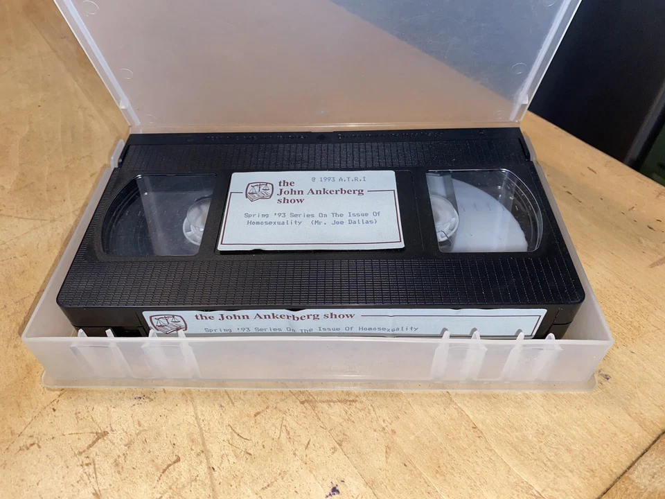 John Ankerberg On Homosexuality VHS 1993, Reform School Religious Cult Library - Image 3 of 4