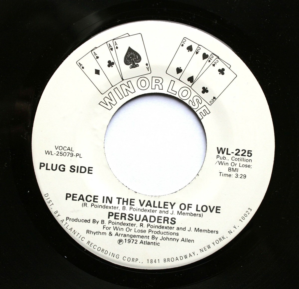PERSUADERS Sweet Soul DJ 45rpm Peace In the Valley of Love HEAR | eBay