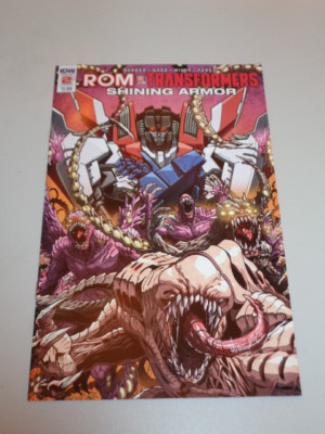 ROM VS TRANSFORMERS SHINING ARMOR #2 IDW COMICS COVER A AUGUST 2017