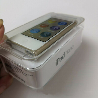 NEW,Apple iPod Nano 7th Generation 16GB Gold (Sealed Retail