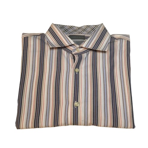 Thomas Dean Men's XL Long Sleeve Striped Shirt Thomas Dean