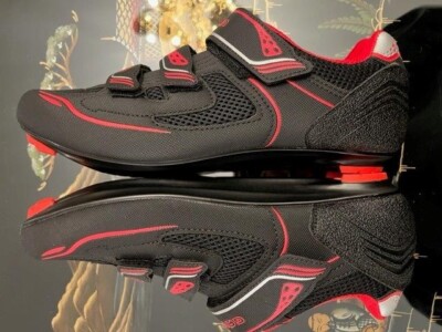 Gavin VELO Road Bike Cycling Shoe  Bicycling Red Black Size mens 10 (EU44) 98A m_6655f6159a76ef9999ede143.jpg main image 2