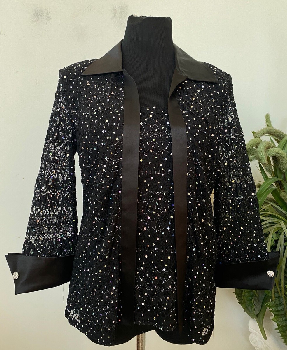 トップス Rejina vest set black AND MARY Rejina vest set