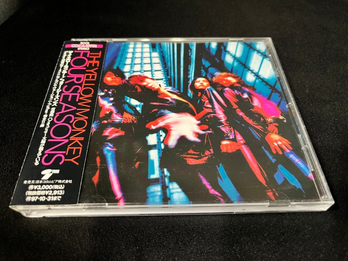 The Yellow Monkey Four Seasons OBI CD (1995) Japanese Glam Rock